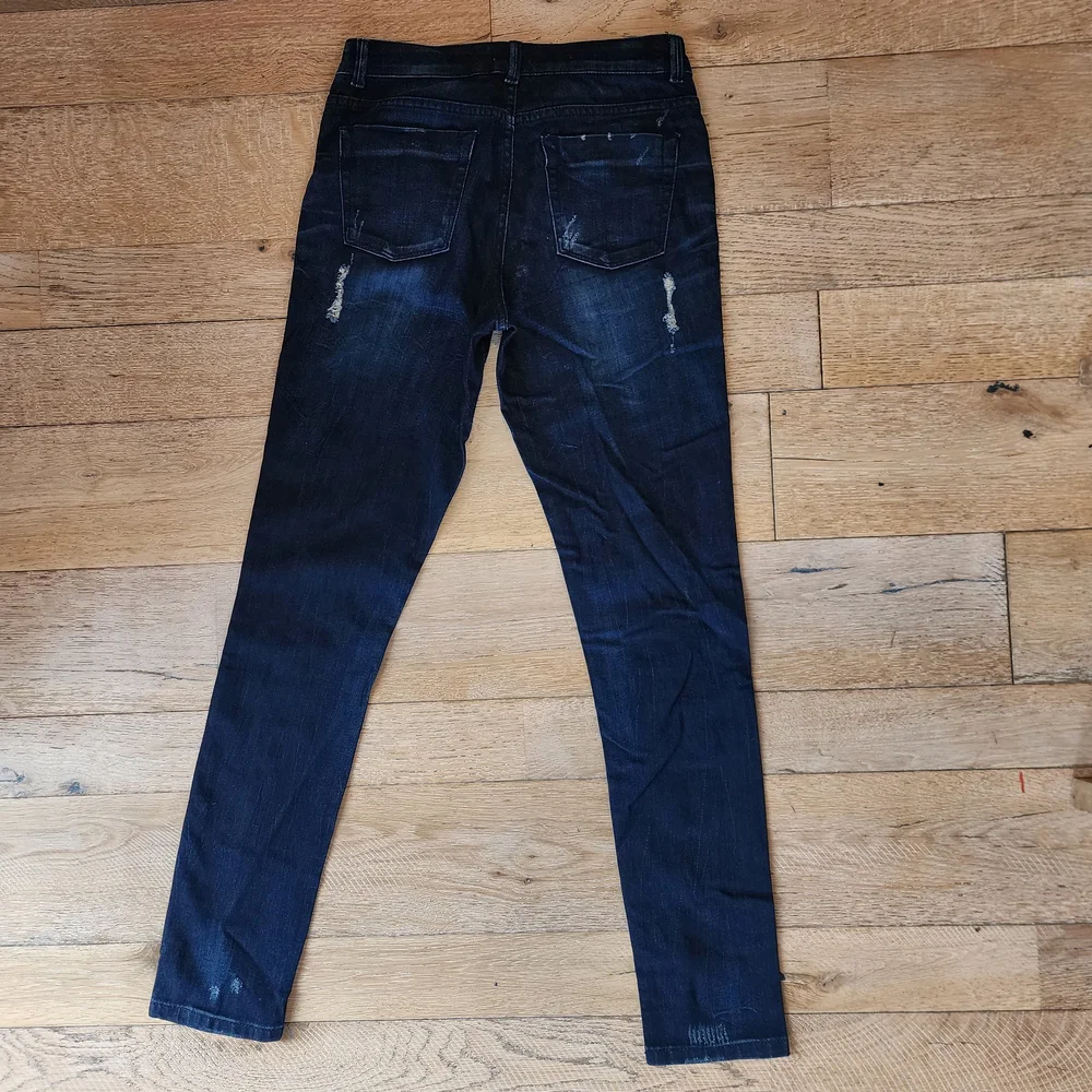 NWT Topshop Women's Moto Distressed Jeans Size 28 Skinny Hipster Indie Sleaze